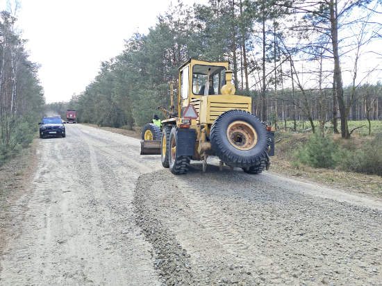 Profilowanie dróg gruntowych